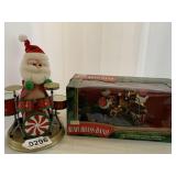 Musical Santa and Christmas bears signing