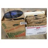 Vintage 78 RPM records