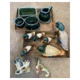 Royal Copley ducks, Hull pieces