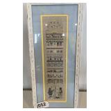 Embroidered / cross stitch  picture