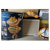 Garfield phone, scale and alarm clock