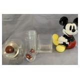 Mickey Mouse, candy jar, vase and more