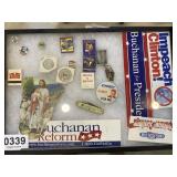 Political & more buttons