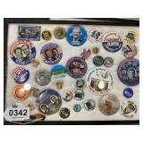 Political & more buttons