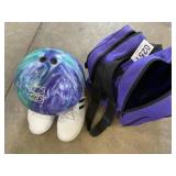 Ladies bowling ball set, size Unknown