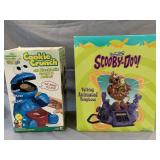 Cookie Monster game and Scooby Doo phone