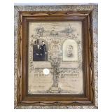 1889 Marriage certificate