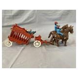 Cast iron wagon (as is)