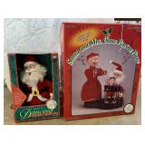 Christmas musical animated figures