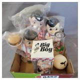 Big Boy banks, bobble head, doll and more