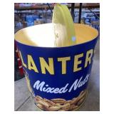 Planters Peanuts tin, die cast bank, more