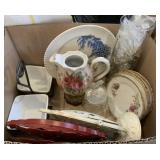 Plates, pitcher, decor and more