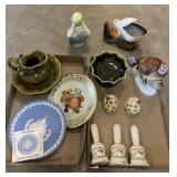 Wedgwood Christmas plate, Hull dish, McCoy, more