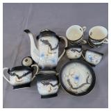 Child lithophane tea set - Geshia girl