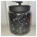 Jar of buttons