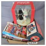 Coca-Cola alarm clock, tin and collector
