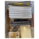 Pepsi tin, cards, coasters