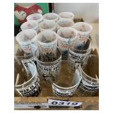 Newspaper and Ohio cups