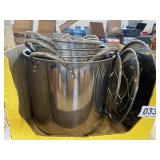 (4) Stock Pots