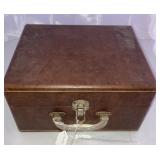 Silvertone portable record player