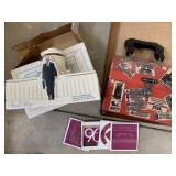 Collectible purse James Rhodes Decanter, more