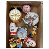 Collectible alarm clocks, more