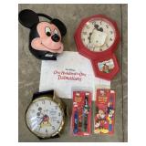 Disney Mickey Mouse clocks & watches