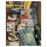 Fishing hooks, bait, more