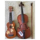 Fiddle, ukulele