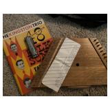 Lap Harp, harmonica, songbook