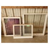 (3) wood window frame