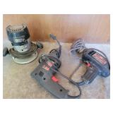 Craftsman drill & router, Skil saw drill
