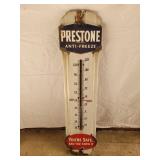 Prestone enameled thermometer
