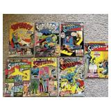 Vintage comic books SuperBoy, Superman