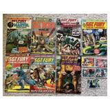 Batman cards, Sergeant Fury comic books, more