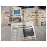 Local newspapers and life magazine