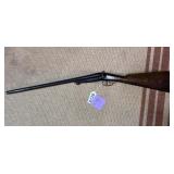 12 ga. Double barrel VJ Richards shotgun