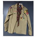 Boy Scouts uniform and hat