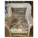 Wicker rocking chair (as-is)