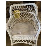 Wicker rocking chair (as-is)
