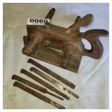 Vintage planer and blades