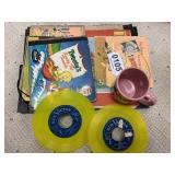 Vintage childrens records
