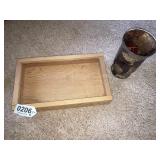 Display case, decorative vase/ candleholder