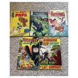 Vintage comic books