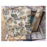 Mini blinds, cushions, hangers, more