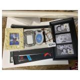 Picture frames, marker paper, wax paper
