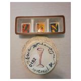 Serving tray and plates