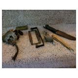 Corn huskers, knife, razor & more