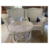 (3) Wicker set (as-is)