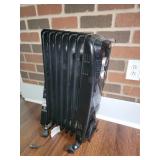 Radiator space heater & drapery rod